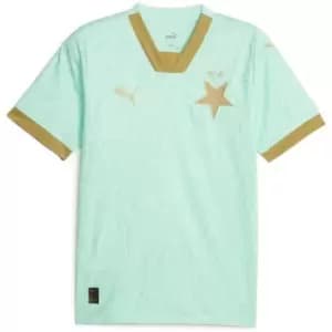 Image of Puma Slavia Prague Away Replica Jersey 2023 2024 Adults - White