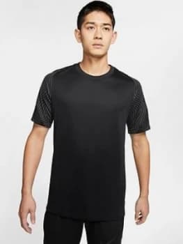 Image of Nike Strike Short Sleeve Tee - Black Size M Men