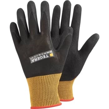 Image of 8801 Infinity Black/Yellow Heat Resistant Gloves - Size 9