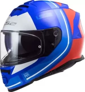 Image of LS2 FF800 Storm Slant Helmet, red-blue, Size S, red-blue, Size S