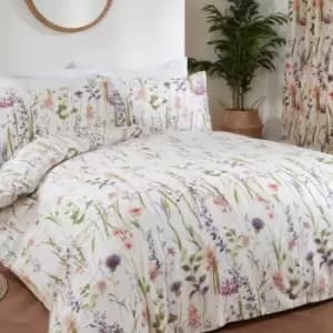 Image of Sundour Hampshire Duvet Cover Set Multi Floral Super King - Multi