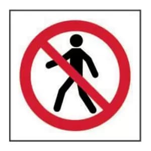 Image of NO Thoroughfare Symbol - Sav (400 x 400mm)