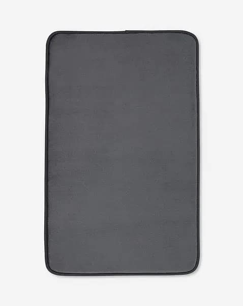Image of Anti Bacterial Memory Foam Bath Mat Charcoal Bath Mat HH67501