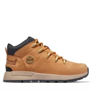 Image of Timberland Sprint Trekker Chukka For Junior In Yellow Yellow Kids, Size 3.5