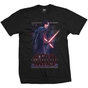 Image of Star Wars - Episode VIII Kylo Pose Unisex Large T-Shirt - Black