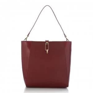 Image of Linea Penelope Bucket Bag - Red