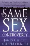 Image of same sex controversy defending and clarifying the bibles message about homo