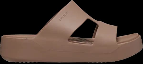 Image of Crocs Women Getaway Platform H-Strap Sandals Latte 4
