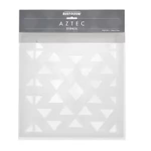 Image of Rust-Oleum Aztec Paint Stencil, Pack Of 2