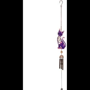 Image of Purple Cat Windchime