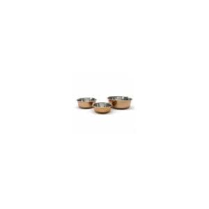 Image of Rosewood Hammered Copper Pet Bowl 1.9L