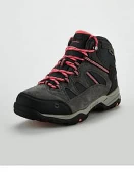 Image of Hi-Tec Bandera II Wp Womens - Grey/Pink, Size 6, Women