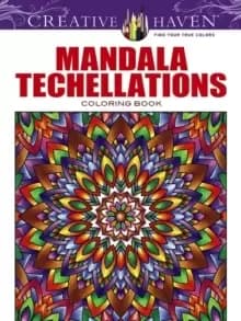 Image of Creative Haven Mandala Techellations Coloring Book
