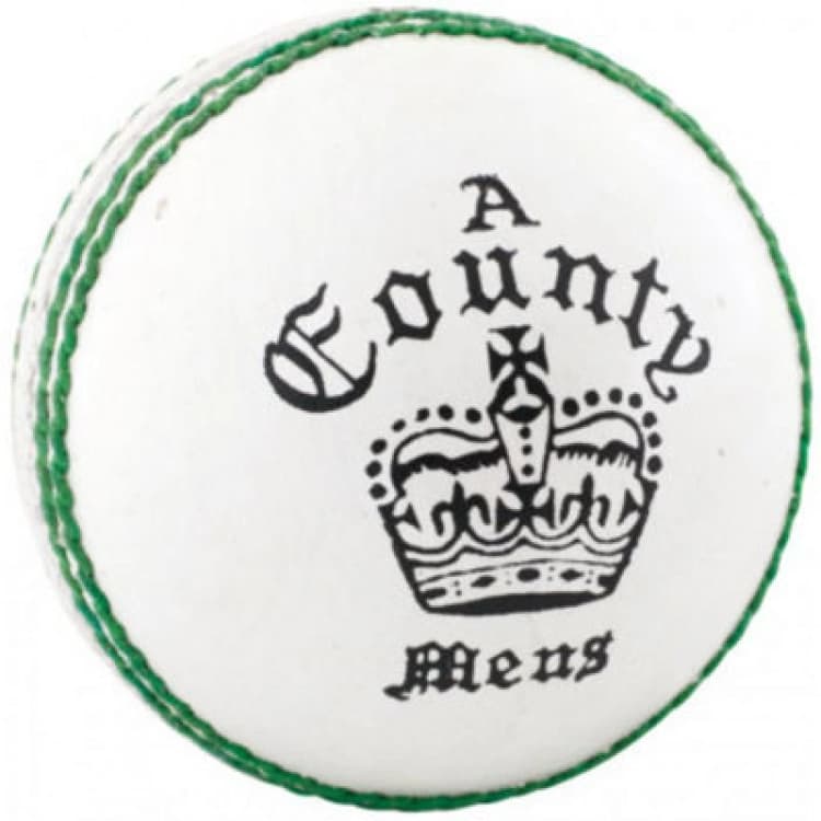 Image of Readers County Crown Leather Cricket Ball White