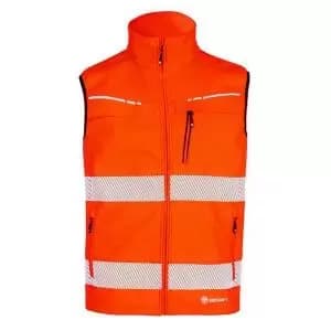 Image of Beeswift DELTIC HI-VIS GILET Orange 3XL BSD31OR3XL
