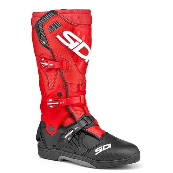 Image of Sidi Crossair Boots Black Red Size 42