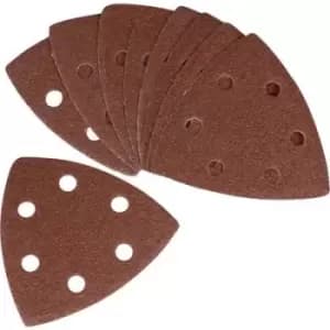Image of Ferm PSA1034 PSA1034 Delta grinder blade Hook-and-loop-backed Grit size 120 10 pc(s)