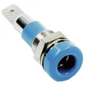 Image of Jack socket Socket vertical vertical Pin diameter 4mm Grey St