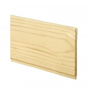 Image of Wickes Softwood Timber Traditional Cladding 8x94x1800mm Single