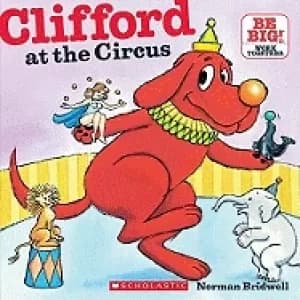 Image of clifford at the circus