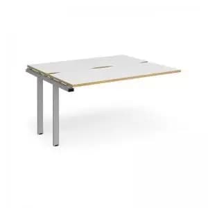 Image of Adapt add on unit single 1400mm x 1200mm - silver frame and white top