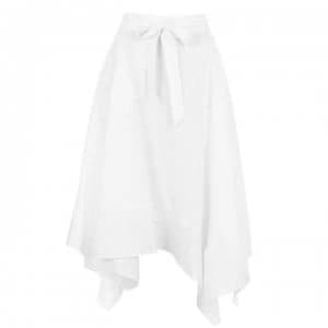 Image of DKNY Colour Blocked half Zip Womens - Ivory IVY
