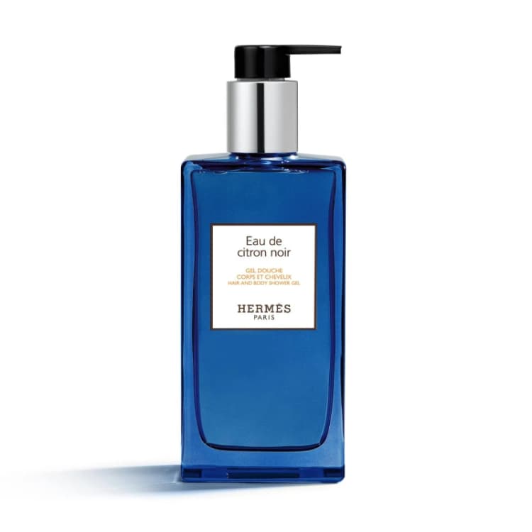 Image of Hermes Eau De Citron Noir Hair & Body Shower Gel Bottle 200ml