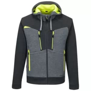 Image of DX472MGRM - sz M DX4 Zipped Hoodie - Metal Grey - Metal Grey - Portwest