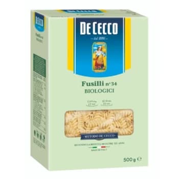 Image of DeCecco Premium Organic Fusilli Pasta - 500g - 97068