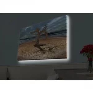Image of 4570HDACT-037 Multicolor Decorative LED Lighted Canvas Painting
