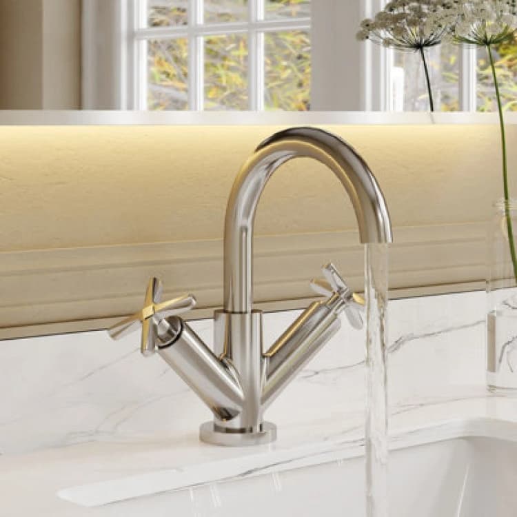Image of Aztec Mono Basin Mixer Tap Chrome