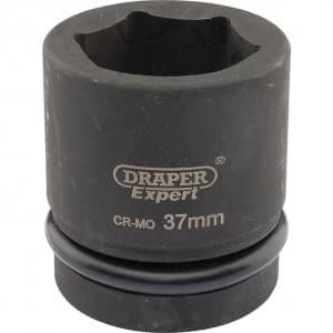 Image of Draper Expert 1" Drive Hexagon Impact Socket Metric 1" 37mm
