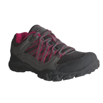Image of Regatta Edgepoint Low Junior Walking Boots - Steel/PnkFus