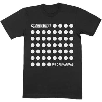 Image of Carter USM - 101 Damnations Unisex Large T-Shirt - Black
