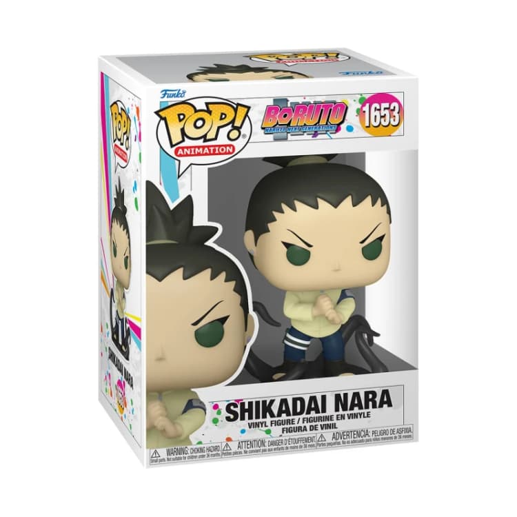 Image of Funko Pop Animation Boruto Shikadai Nara Figure 1653 Multi