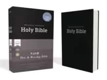 Image of NASB, Pew and Worship Bible, Hardcover, Black, 1995 Text, Comfort Print