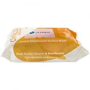 Image of uniwipe Surface Wipes White Pack of 200