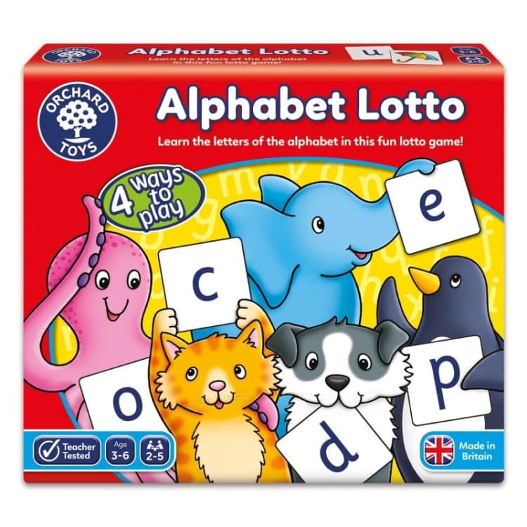 Image of Orchard Toys Alphabet Lotto Multi unisex
