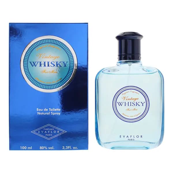 Image of Evaflor Whisky Vintage Eau de Toilette For Him 100ml