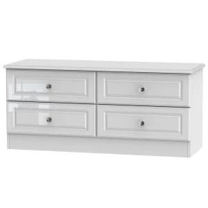 Image of Robert Dyas Berryfield Ready Assembled 4-Drawer Midi Chest