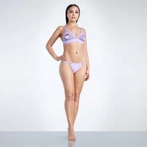 Image of Golddigga Cupcake Bikini Top Ladies - Lilac