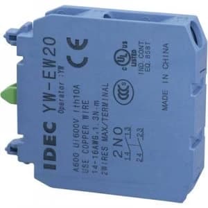 Image of Contact 2 makers momentary 240 V AC