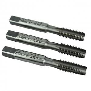 Image of Faithfull HSS Straight Flute Tap Set M10 x 1.50, 3 Piece