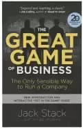 Image of great game of business expanded and updated the only sensible way to run a