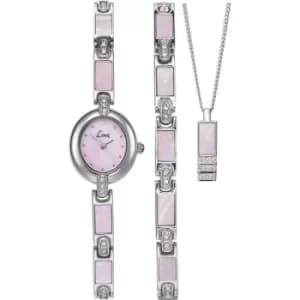 Image of Ladies Limit Silver Coloured Gift Set