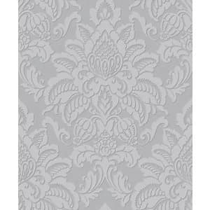 Image of Arthouse Glisten Silver Wallpaper