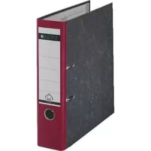 Image of Leitz Folder 1080 A4 Spine width: 80 mm Red Paste paper 2 brackets 10805025