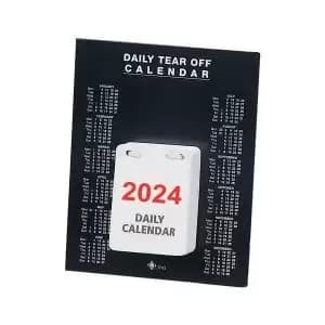 Image of Daily Tear Off Desk Calendar 2024 KFDTO24 KFDTO24