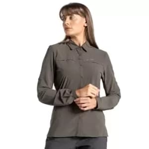 Image of Craghoppers Womens NosiLife Pro Long Sleeve Walking Shirt 12 - Bust 36' (91cm)