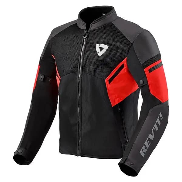 Image of REV'IT! GT R Air 3 Jacket Black Neon Red Size 2XL